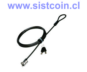 Kensington cable de seguridad microSaver 2.0 notebook 1.8mts llave<br>Modelo K65035AM