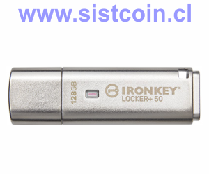 Kingston IronKey Locker Plus 128GB Modelo IKLP50/128GB