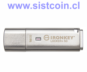 Kingston IronKey Locker Plus 16GB Modelo IKLP50/16GB