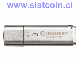 Kingston IronKey Locker Plus 64GB Modelo IKLP50/64GB