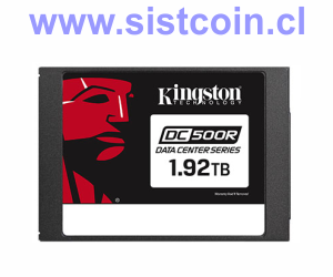 Kingston SSD 1.92TB Sata3 Modelo SEDC500R/1920G