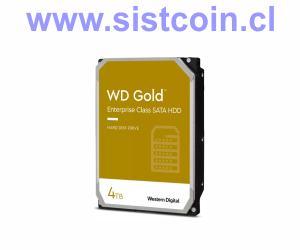 Gold SATA HDD de Clase Empresarial 4TB 256mb SATA3 Modelo WD4003FRYZ