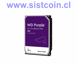 Disco Duro Video Vigilancia Purple 4TB 256mb Surveillance Modelo WD43PURZ