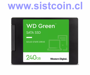 SSD Green 240GB SATA 3D Modelo WDS240G3G0A