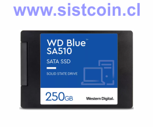 WD SSD Blue SA510 250GB SATA 3D Modelo WDS250G3B0A