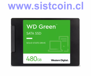 SSD Green 480GB SATA 3D Modelo WDS480G3G0A